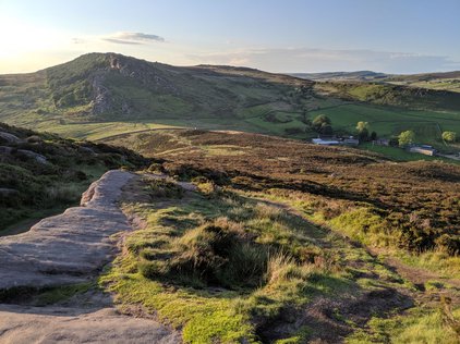 View from Hen Cloud