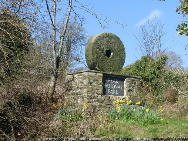 National Park boundary marker