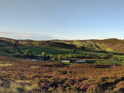 Panoramic view from Hen Cloud