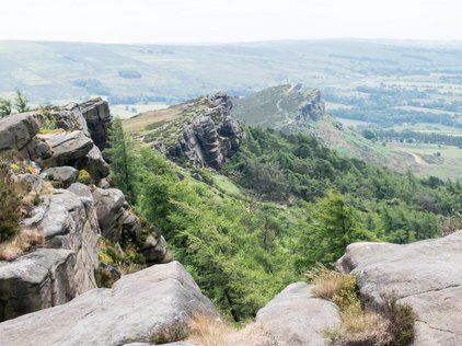 Rocks at the Roaches ridge